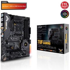 ASUS TUF GAMING X570-PLUS WI-FI 4xDDR4 DP/HDMI 2xM.2 AM4 ANAKART