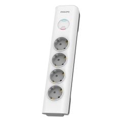 PHILIPS SPN7040WA/62 600J 4'LÜ / 2M AKIM KORUMALI PRİZ